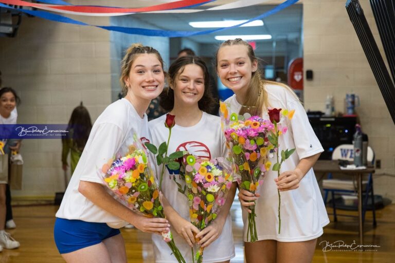 West Henderson Volleyball 2023-24 Senior Night v. Tuscola