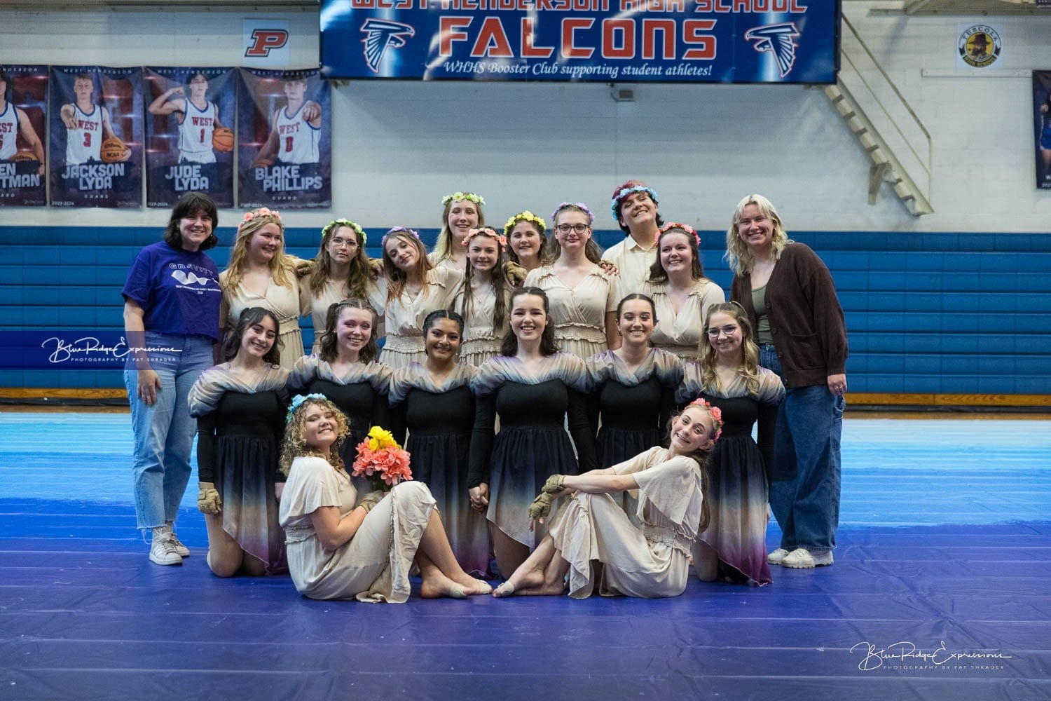 Gravity! West Henderson’s Winter Guard Conquers Gravity