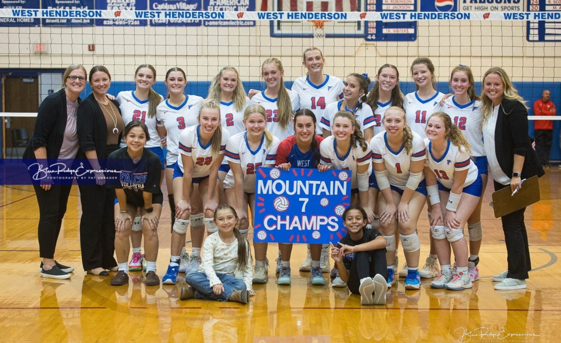 2024-25 Conference Champs: West Henderson Volleyball