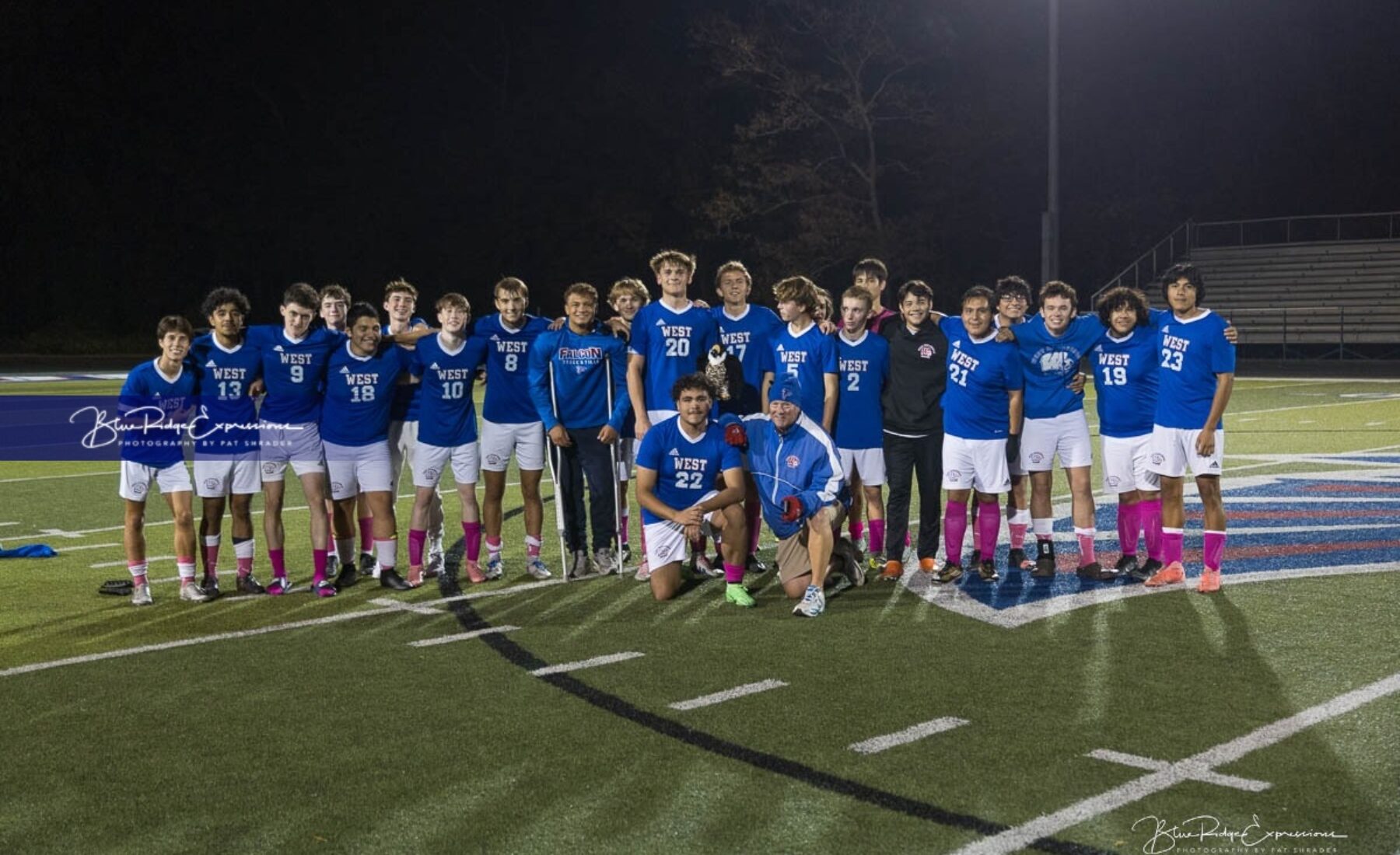 West Henderson Soccer Senior Night 2024-25