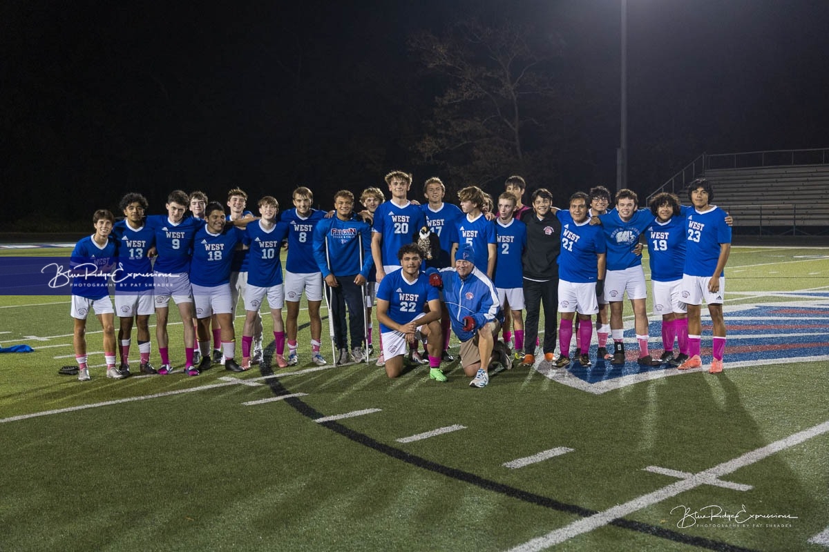 West Henderson Soccer Senior Night 2024-25