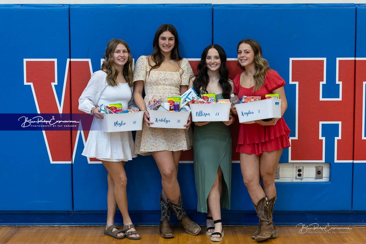 West Henderson Girls Basketball Senior Night Game